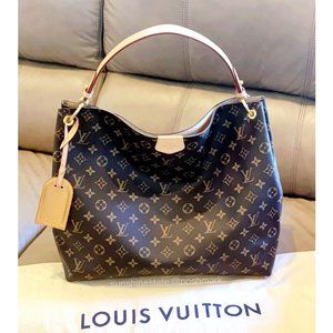 Louis Vuitton Monogram Graceful MM Beige